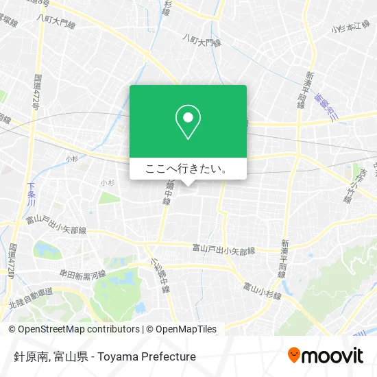 針原南地図