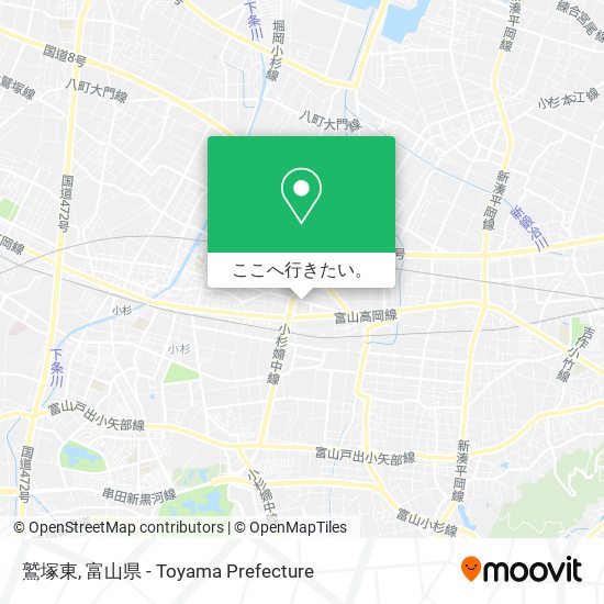 鷲塚東地図
