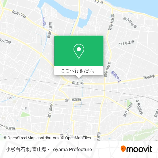 小杉白石東地図