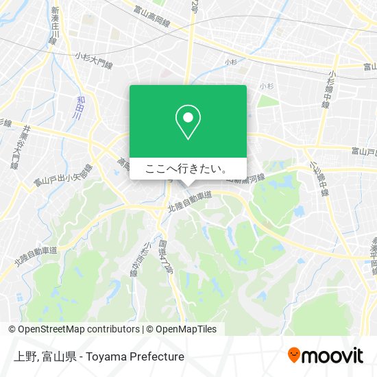 上野地図