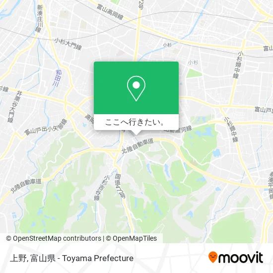 上野地図
