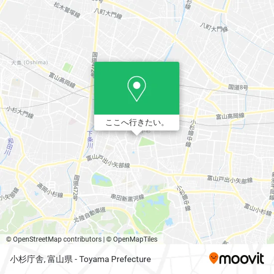 小杉庁舎地図