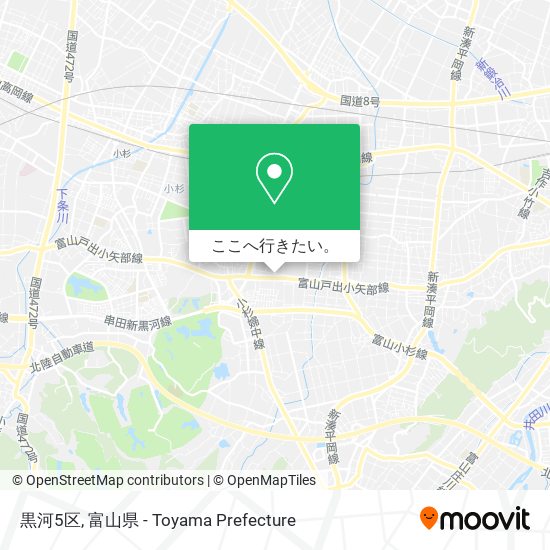 黒河5区地図