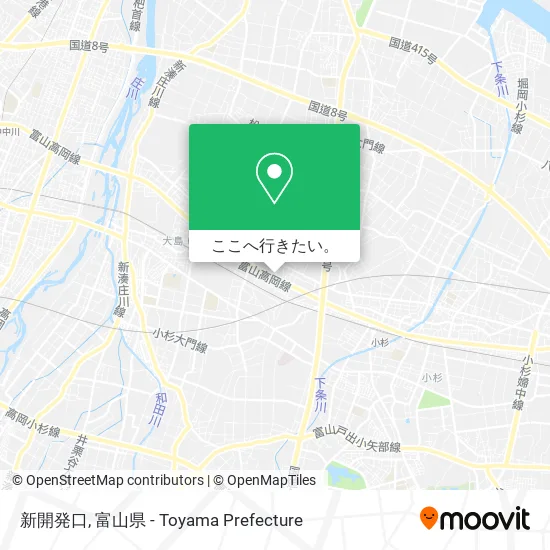 新開発口地図