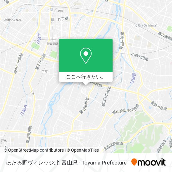ほたる野ヴィレッジ北地図
