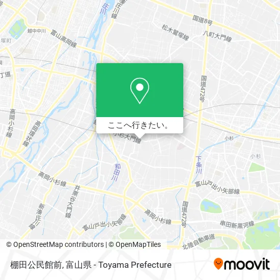 棚田公民館前地図