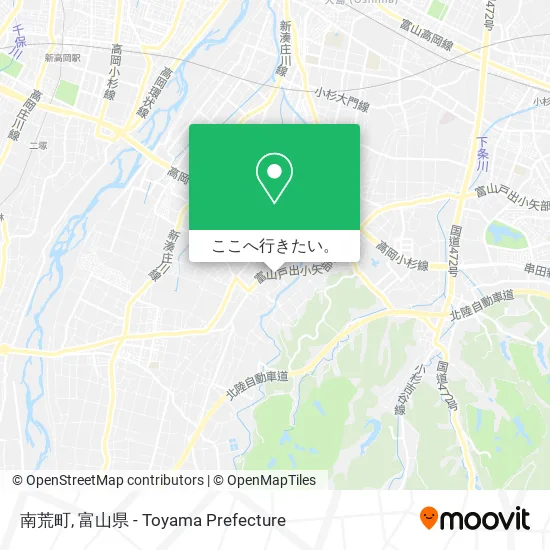 南荒町地図