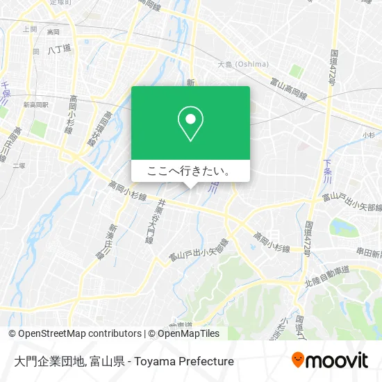 大門企業団地地図