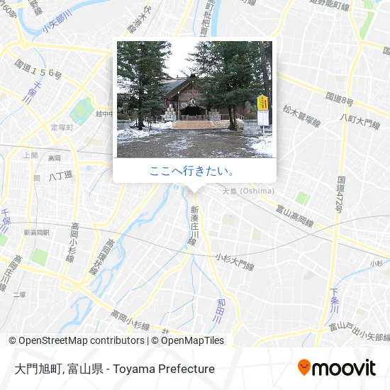 大門旭町地図