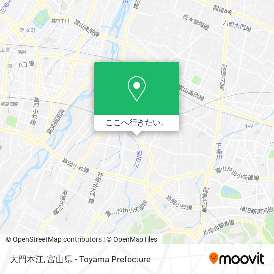 大門本江地図