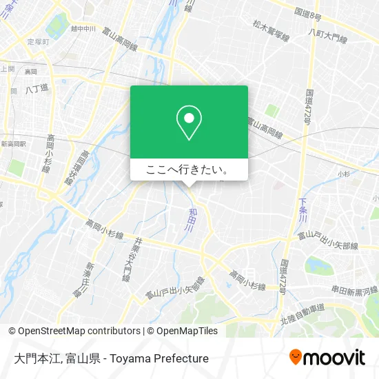 大門本江地図