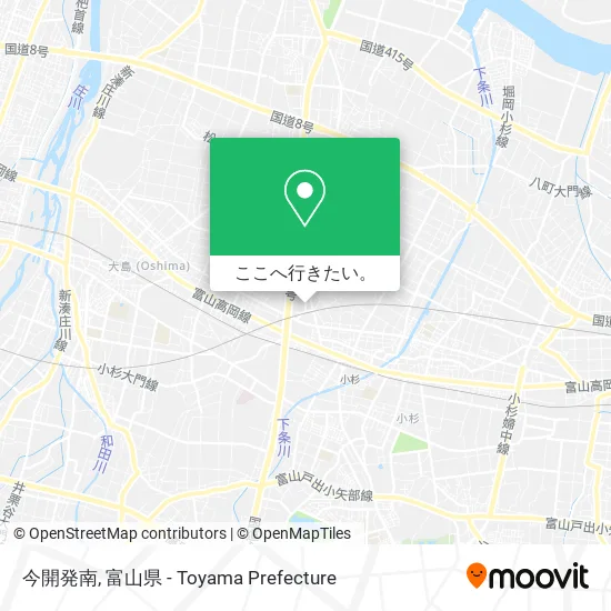 今開発南地図