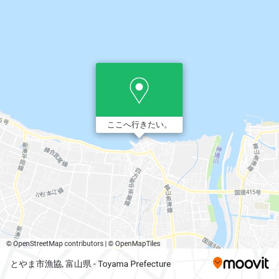 とやま市漁協地図