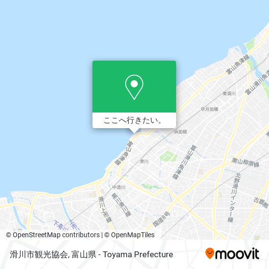 滑川市観光協会地図