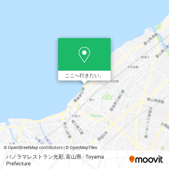 パノラマレストラン光彩地図