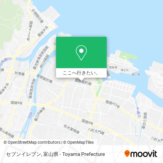 セブンイレブン地図