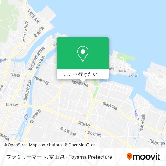 ファミリーマート地図