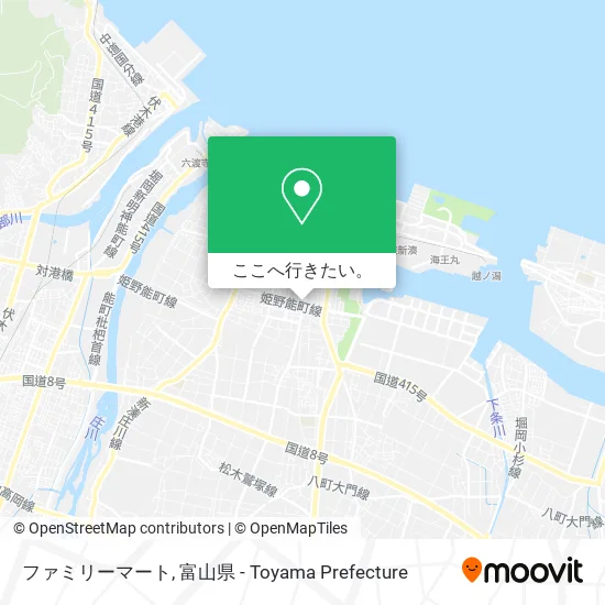 ファミリーマート地図