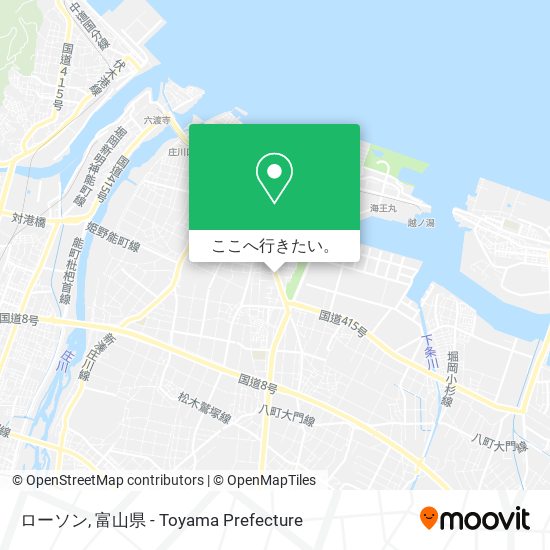 ローソン地図