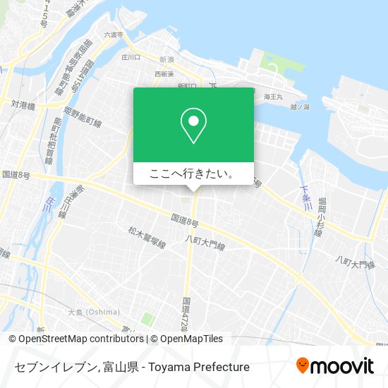 セブンイレブン地図