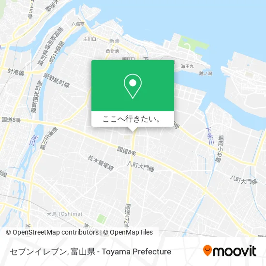 セブンイレブン地図