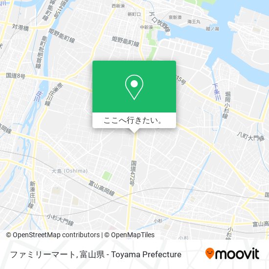 ファミリーマート地図