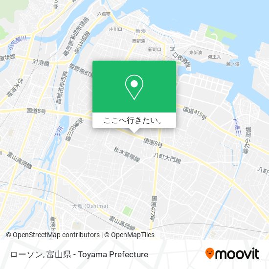 ローソン地図