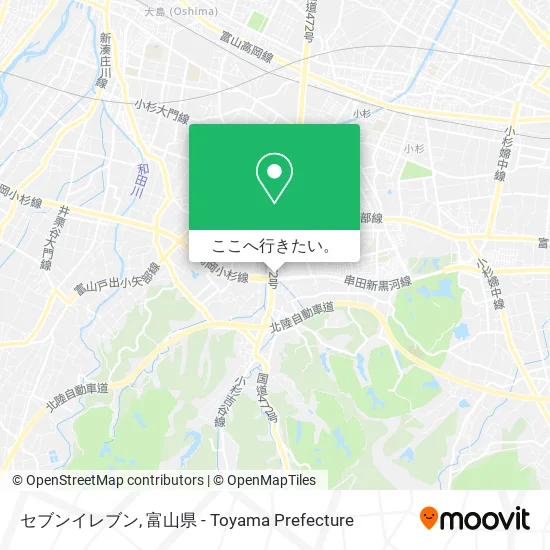 セブンイレブン地図