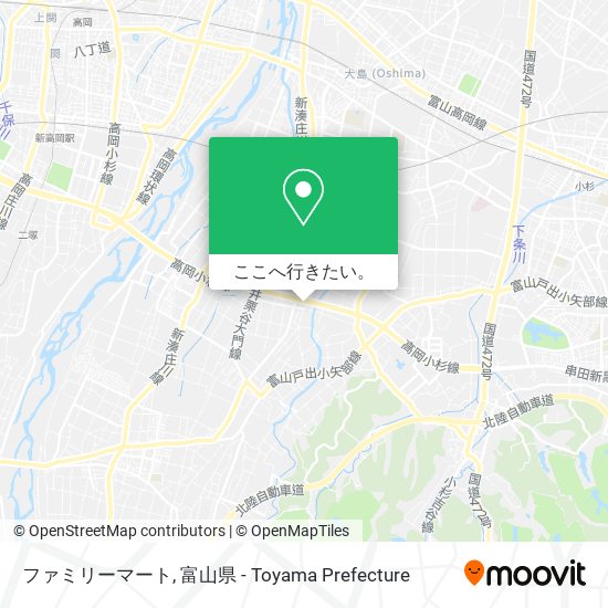 ファミリーマート地図