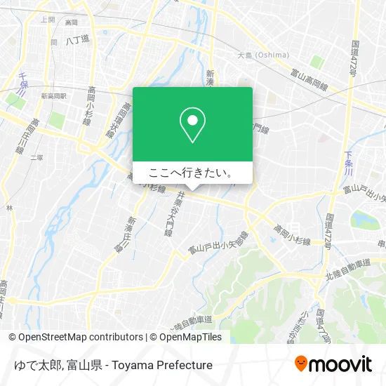 ゆで太郎地図
