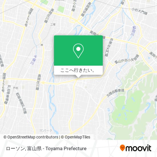 ローソン地図