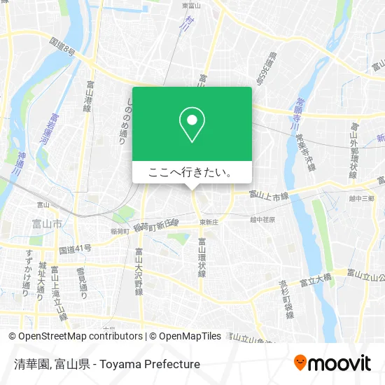 清華園地図