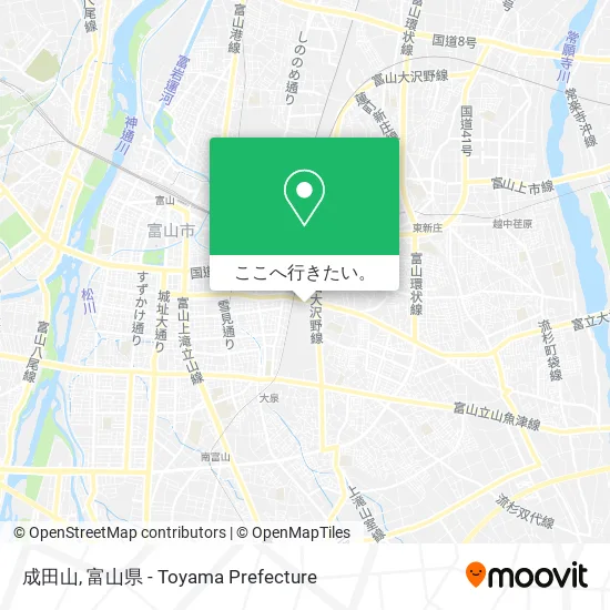 成田山地図