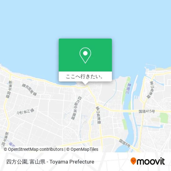 四方公園地図