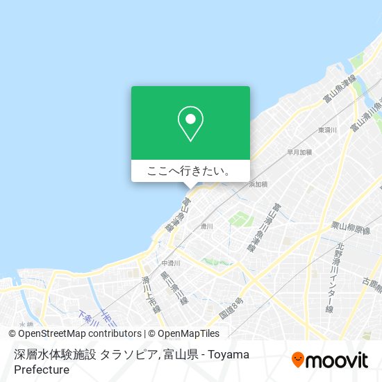 深層水体験施設 タラソピア地図