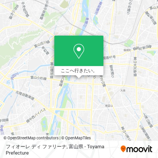 フィオーレ ディ ファリーナ地図