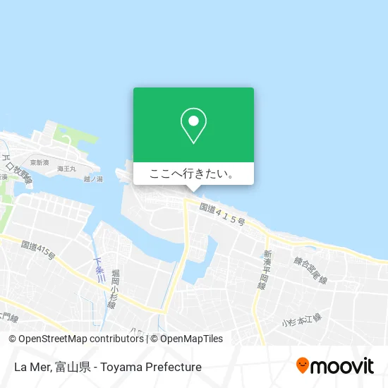 La Mer地図