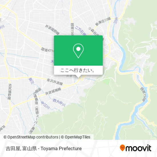 吉田屋地図