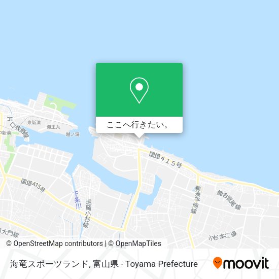 海竜スポーツランド地図