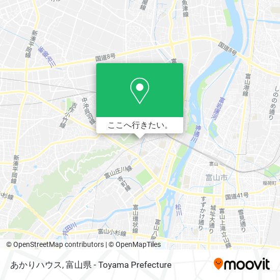 あかりハウス地図