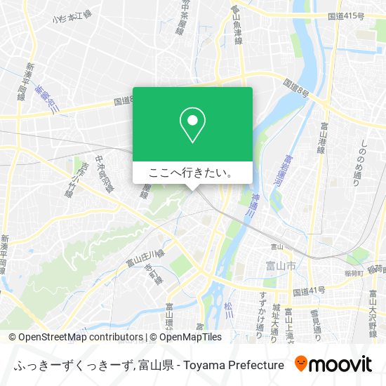 ふっきーずくっきーず地図