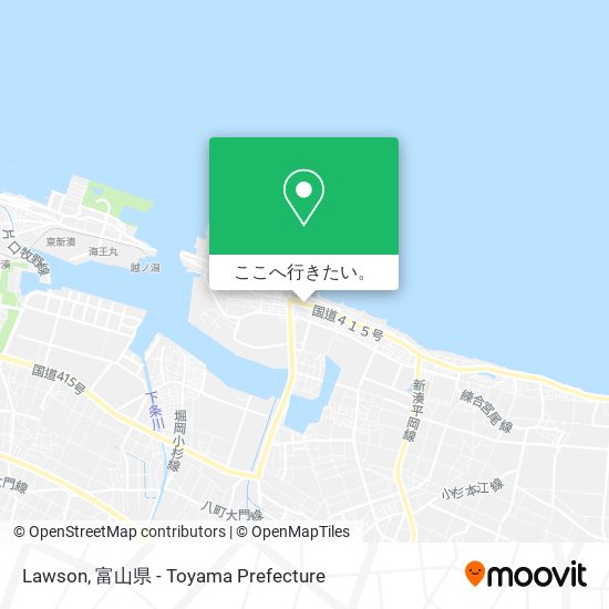Lawson地図