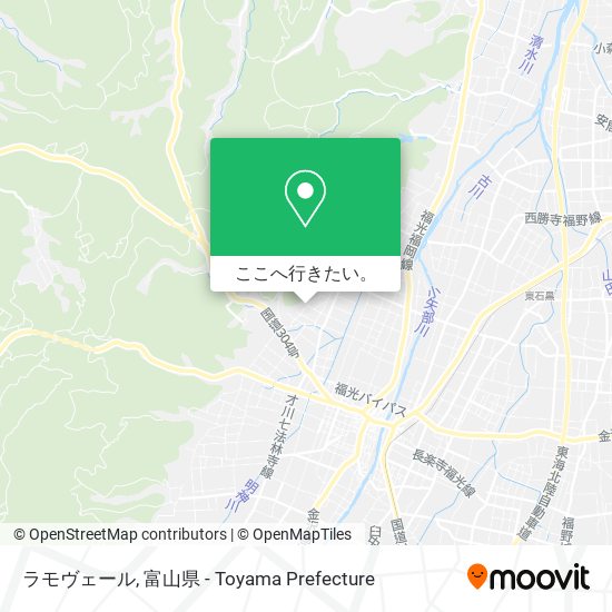 ラモヴェール地図