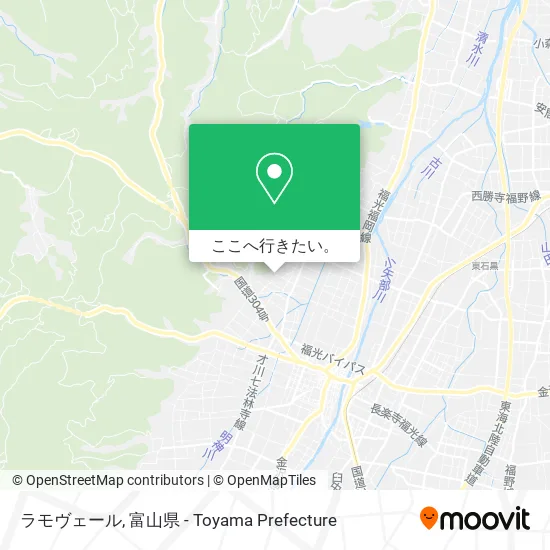ラモヴェール地図
