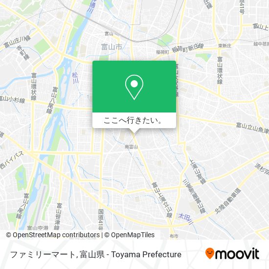 ファミリーマート地図