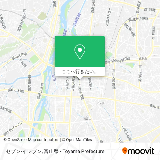 セブン-イレブン地図