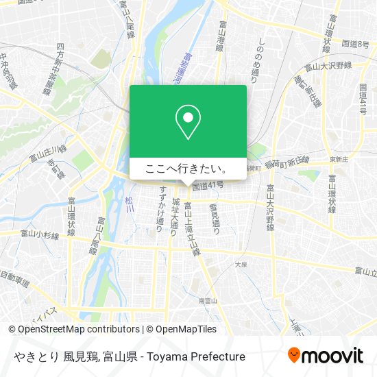 やきとり 風見鶏地図