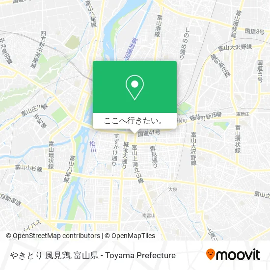 やきとり 風見鶏地図