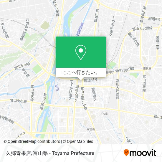 久郷青果店地図