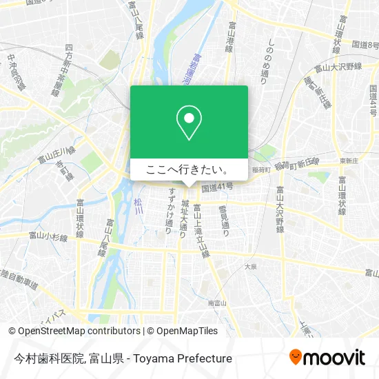 今村歯科医院地図